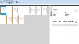 Plugins i Readsoft Invoices samt demonstration af Split amp Merge [upl. by Pederson]