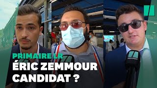 Éric Zemmour à la primaire Ces jeunes LR ne ferment pas tous la porte [upl. by Natsuj858]