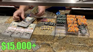 Cashing Out GIGANTIC Win HIGH STAKES 102040 NL Must See Poker Vlog Ep 199 [upl. by Alial]