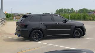 1000HP Trackhawk spotted Demonizing the Streets [upl. by Ashmead]