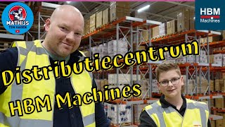 Rondleiding nieuwe distributiecentrum HBM Machines [upl. by Fogel]