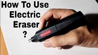 How To use Electric Eraser [upl. by Subocaj]