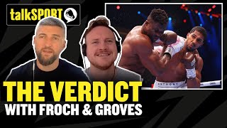 🔥 AJ now FAVOURITE against Fury BRUTAL KO EXPOSES Ngannou  The Verdict with Froch amp Groves 🥊 [upl. by Tonkin]