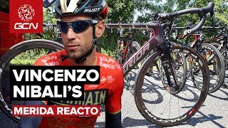 Vincenzo Nibalis Custom Merida Reacto [upl. by Neri]