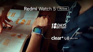 Redmi Watch 5 Active  18Day Battery Clear Calling [upl. by Shetrit]