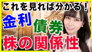 【簡単説明】これを見れば分かる！金利・債券・株の関係性について分かりやすく解説します！【米国株】 [upl. by Engdahl934]