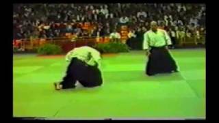 AIKIDO EMBUKAI MASATOMI IKEDA SENSEI 7DAN 1990 MILANO [upl. by Uos]