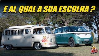 COMO É DIRIGIR A NOVA KOMBI ELÉTRICA 2023 A ID BUZZ [upl. by Sidonie710]