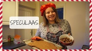 Speculaas and kruidnoten  Recipe  Vlogmas 5 [upl. by Akeihsat]