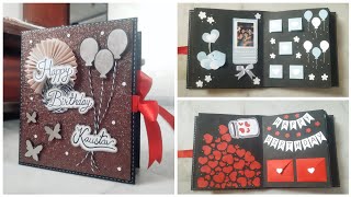 Scrapbook album for friend album for besties cute album [upl. by Malas257]