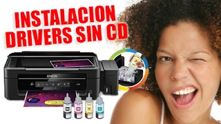 como instalar drivers impresora epson l220 sin cd [upl. by Vincenz]