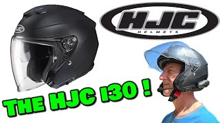 HJC i30 Helmet Review perfect openfaced helmet [upl. by Zurciram]