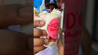 Las mejores fresas com crema del Ecuador 🇪🇨 DStawberry en el Coca Ecuador fresasconcrema [upl. by Modnar]