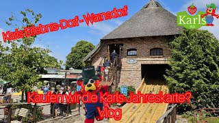 Karls ErlebnisDorf Warnsdorf 2023  Kaufen wir die Karls Jahreskarte  Vlog [upl. by Huxley]