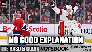 Montreal Canadiens Dressed the Wrong Lineup Against Ottawa Senators  The Basu amp Godin Notebook [upl. by Aihseit391]