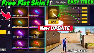 Free Fist Skin Claim in Update 😲 Free Fire Best Trick Update Ob45 [upl. by Atineg264]