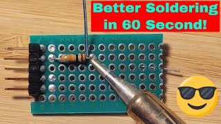 Soldering  4 Tips for Professional Results [upl. by Ymiaj]