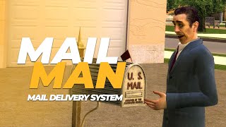 Fléodons MailMan  Realistic Mail Delivery System GMod DarkRP [upl. by Oiram]