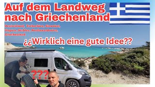 Infos Auf dem Landweg mit dem Wohnmobil nach Griechenland camper [upl. by Andromada]