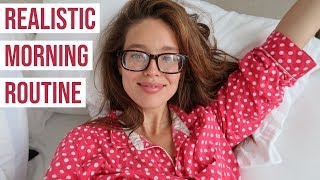 Realistic Model Morning Routine  My Healthy Morning Routine  Emily DiDonato [upl. by Nuaj510]