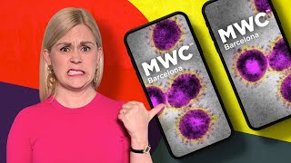 Coronavirus shuts down the world’s biggest phone show [upl. by Eppillihp725]