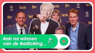 Rob van Someren emotioneel na winnen Radioring 🥺💍  Radio 10 [upl. by Olson]