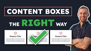 How to Build Content Boxes the RIGHT Way in WordPress Using Kadence Blocks [upl. by Estele]