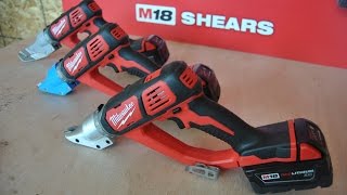 M18 Cordless Shears from Milwaukee Tool [upl. by Eelyah435]