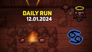 First timer  The Binding of Isaac Daily Run 12th of January 2024 [upl. by Bozovich]