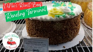 On the road  Reading Terminal Market DiNic’s Roast Beef  Termini’s Italian Cream Cake [upl. by Sanalda]