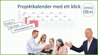 Projektkalender med ett klick [upl. by Beverley]