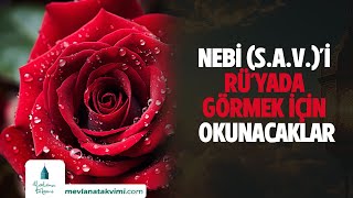 NEBİ SAV’İ RÜ’YADA GÖRMEK İÇİN OKUNACAKLAR [upl. by Marcelline]