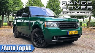 RANGE ROVER L322 50 V8 Supercharged  REVIEW on DIRT ROAD by AutoTopNL [upl. by Verney]