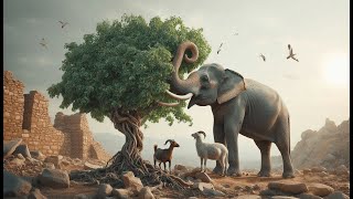 The Brave Elephant A Heartwarming Tale of Friendship amp Courage elephantstory moralstories [upl. by Aivatra]