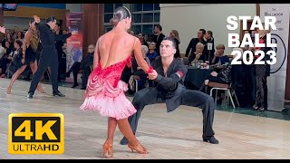 Tal Livshitz amp Ilanna Keselman  Jive  AMATEUR LATIN THE BDF STAR BALL 2023 [upl. by Yrrum]