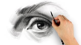 How to Draw an Eye  Step by Step [upl. by Volotta]