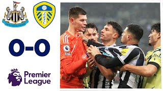 NEWCASTLE 00 LEEDS UNITED HIGHLIGHTS  Premier League 2223 [upl. by Argile]