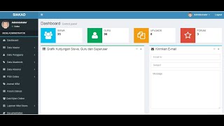 Sourcecode Aplikasi Siakad Sekolah Berbasis Codeiginiter [upl. by Amaleta]