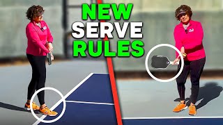 Everything to Know About Pickleball Serve Rules 2024 Update [upl. by Acinhoj]