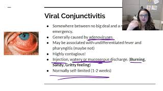 Bacterial and Viral Conjunctivitis [upl. by Neeluqcaj]