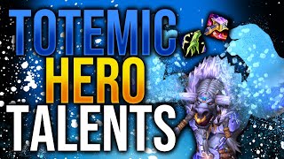 Totemic Shaman Hero Talents First Look War Within Alpha [upl. by Elwina]