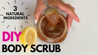 How to Make Exfoliating Body Scrub  DIY [upl. by Foy]