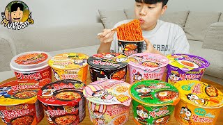 ASMR MUKBANG 편의점 핵불닭 미니 떡볶이 amp 핫도그 amp 김밥 FIRE Noodle amp HOT DOG amp GIMBAP EATING SOUND [upl. by Jallier]