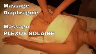 MASSAGE DIAPHRAGME  Comment masser le diaphragme  Plexus solaire [upl. by Ricketts603]