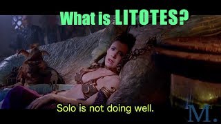 What is LITOTES Explained by Jabba the Hutt [upl. by Landon]