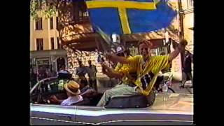 Fotbolls VM USA 1994 Sveriges Brons Hjältar Hemkomst och Hyllningar Rålambshovsparken [upl. by Sucramrej692]