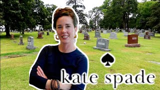 Grave of KATE SPADE  What HAPPENED  Kansas City [upl. by Emsoc943]