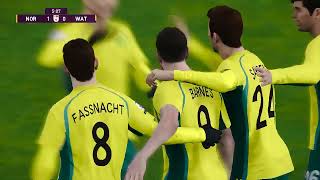 NORWICH VS WATFORD  PES 21 GAMEPLAY EFL [upl. by Tamberg296]