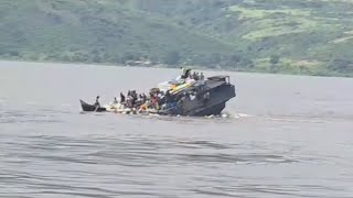 TOPANZA SANGO RDC NAUFRAGE NA PORT YA MALUKU EBELE YA BATU NA BA MARCHANDISES BAZINDI NA MAYI [upl. by Suiravaj]