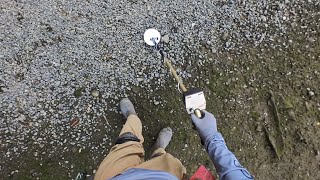 NY Foreshore with Tesoro Compadre Metal Detecting [upl. by Valtin]